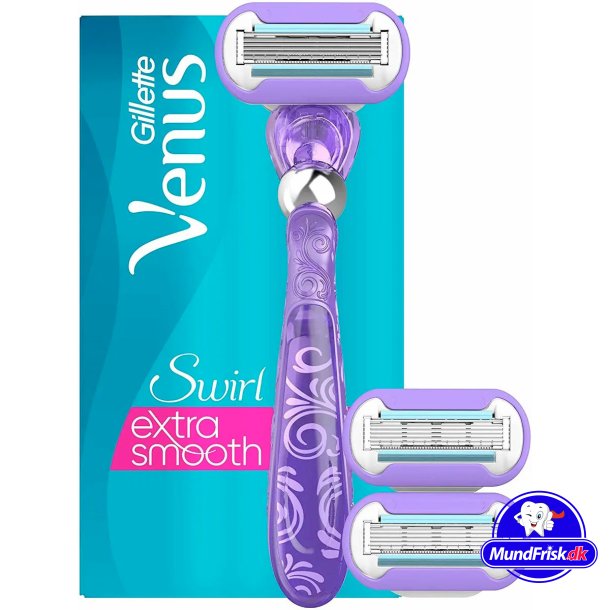 Venus Deluxe Smooth Swirl Gillette Rasierer inkl. 3 Rasierklingen