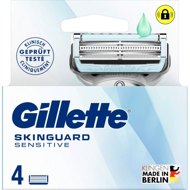 Gillette SkinGuard Sensitive Razor Blades 4 st.