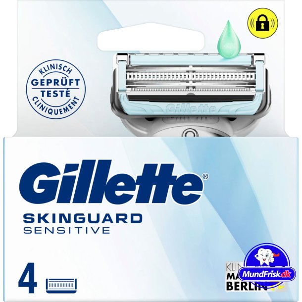 Gillette SkinGuard Sensitive Rasierklingen 4 Stk.