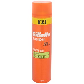 Gillette Fusion5 Sensitive Barbergel XXL 240 ml.