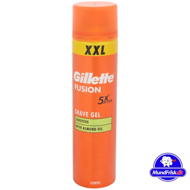 Gillette Fusion5 Sensitive Bar Gel XXL 240 ml.