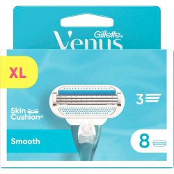 Gillette Venus 8 stk. Glatte barberblader