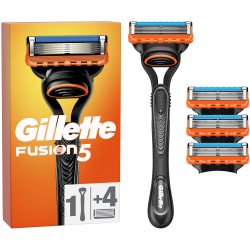 Gillette Fusion5 Barberskraber + 4 stk. Barberblade