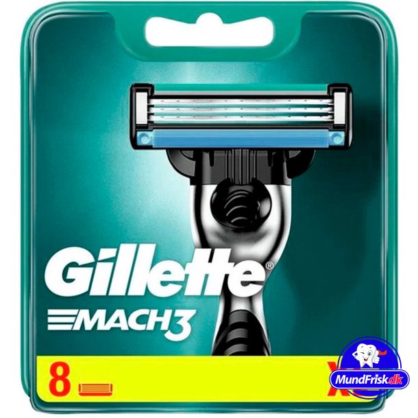 Gillette Mach3 8-pk. Rakblad