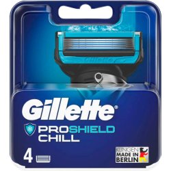 Gillette Barberblad ProShield Chill 4-pk.
