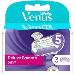 Gillette Venus Deluxe Smooth Swirl 3-pk. Barberblade 