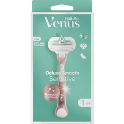 Gillette Barberskraber Venus Deluxe Smooth Sensitive RoseGold