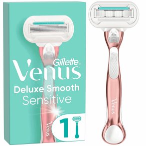Gillette Barberskraber Venus Deluxe Smooth Sensitive RoseGold