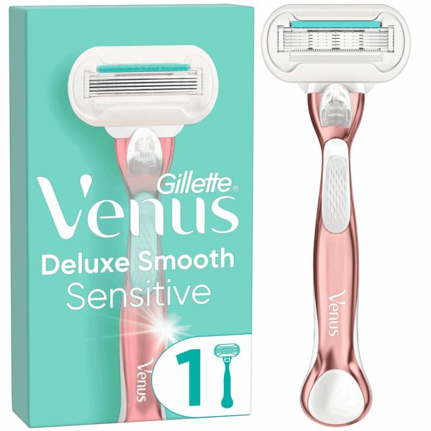 Gillette Barberskraber Venus Deluxe Smooth Sensitive RoseGold