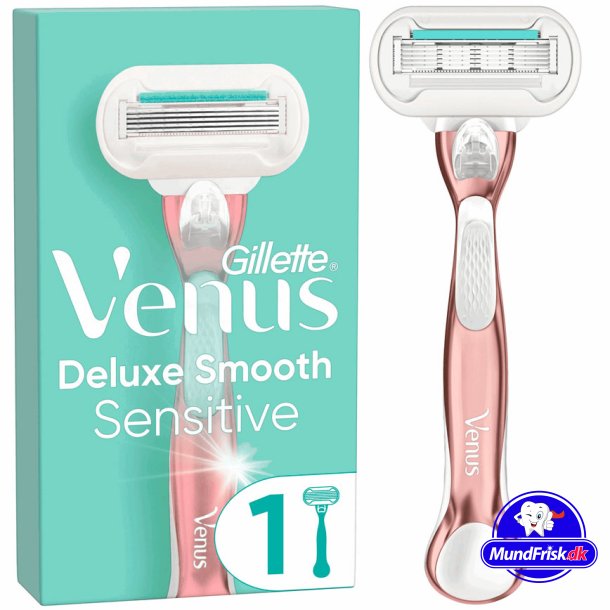 Gillette Rasierer Venus Deluxe Smooth Sensitive RoseGold