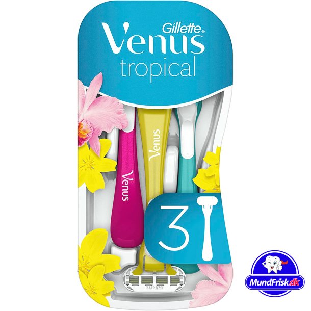 Gillette Venus 3 Engangsskrabere Tropical 3-pk.