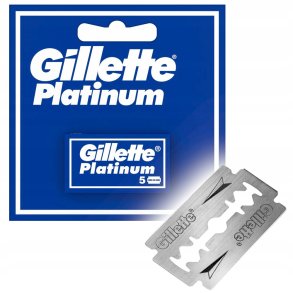 Gillette Platinum 5-pk Barberblade Double Edge