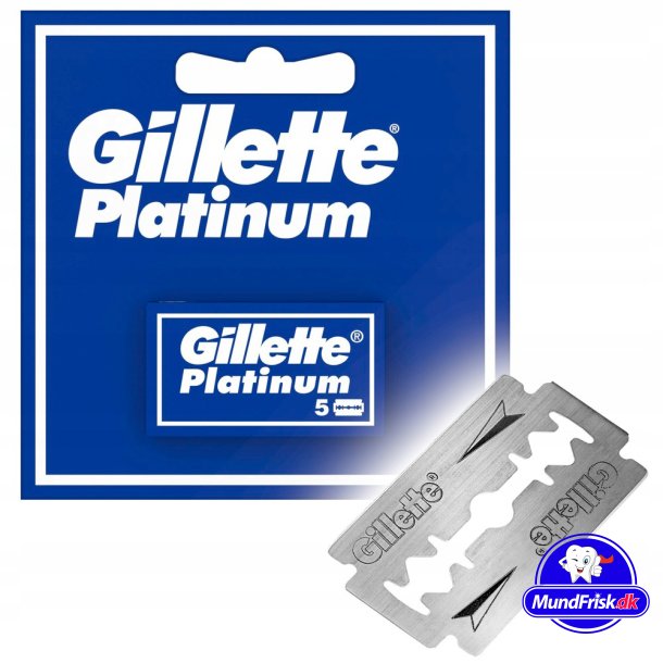 Gillette Platinum 5-pk Barberblade Double Edge