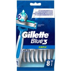 Gillette Blue3 Simple Engangsskrabere 8 stk