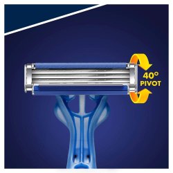 Gillette 24 st Blue3 Smooth Engngsskrapor