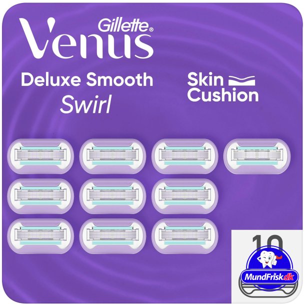 Gillette Venus 10 Stk. Deluxe Smooth Swirl Rasierklingen