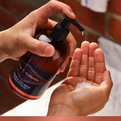 Gillette King C. Bart- und Gesichtswaschmittel 350 ml.