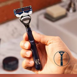 Gillette KING C. Barberhvel + 5 barberblader