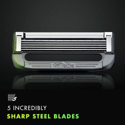 GilletteLabs Barberskraber+ 4 Barberblade Gaming Edition