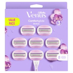 Gillette Razor Blades 8-pk. Venus Breeze Comfortglide