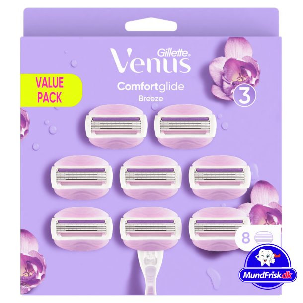 Gillette Barberblade 8-pk. Venus Breeze Comfortglide