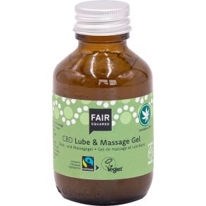 Glidecreme Fair Squared CBD Massage & Glidegel 100 ml.