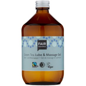 Glidemiddel Fair Squared Green Tea Lube & Massage Gel 500 ml.