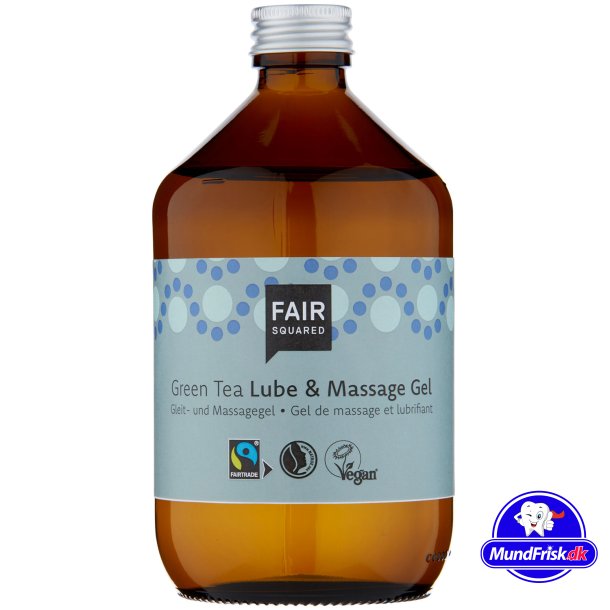 Glidemiddel Fair Squared Green Tea Lube &amp; Massage Gel 500 ml.
