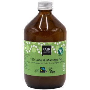 Glidecreme Fair Squared CBD Massage & Glidegel 500 ml.
