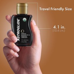 Lubricant Astroglide O Sensual Massage Oil & Personal Lubricant 74 ml.