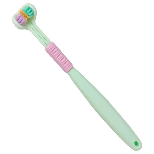 3-delt Brosse � dents pour enfants MundFrisk KIDS GR&Oslash;N