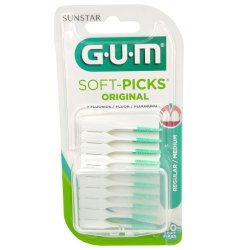 GUM Original Soft-Picks MEDIUM 40 stk.