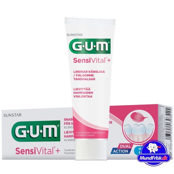 GUM SensiVital+ Zahnpasta gegen Vereisungen