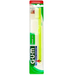 GUM Classic 411 mjuka tandborstar med mjuka borst