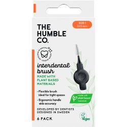 Humble Co. Vxtbaserade Interspace-borstar 0,45 mm