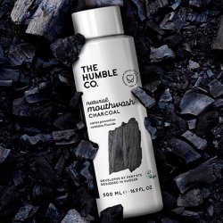 Naturlig CHARCOAL Mundskyl The Humble Co.
