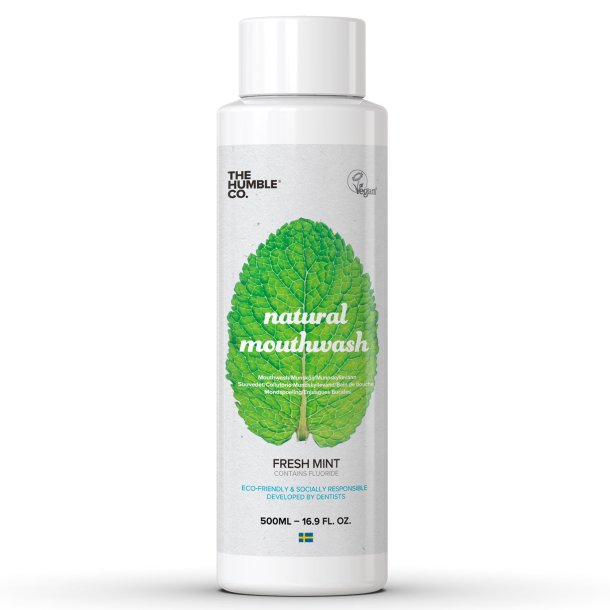 Natrliches Mundwasser Fresh Mint The Humble Co.