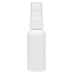 Spray-flaske - HVID Forstver til 30 ml. vske, gel mv.