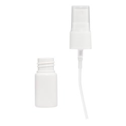 Sprayflaske - Atomizer for parfyme etc. - HVIT - 10 ml.