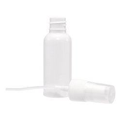Spray-flaske - HVID Forstver til 30 ml. vske, gel mv.