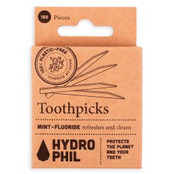 Hydrophil Bambus Tr Tandstikker Med Fluor 150 stk.