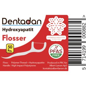 Tanntr�d med Hydroxyapatit DENTADAN Tanntr�ds-b�yler 50 stk.