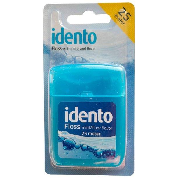 Idento Tandtrd Floss med fluor &amp; Mint-smag