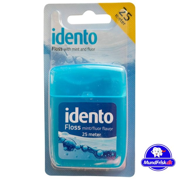 Idento Tandtrd Floss med fluor &amp; Mint-smag
