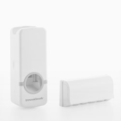 Tandkrmsdispenser + Tandborsthllare InnovaGoods