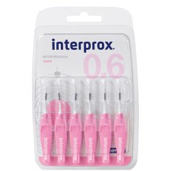 InterProx 4G Premium Mellemrumsbrster - Nano - 0.6 mm - PINK