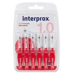 InterProx 4G Premium Mellemrumsbrster - Mini Conical  - 1.0 mm - RD