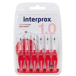InterProx 4G Premium Mellemrumsbrster - Mini Conical  - 1.0 mm - RD