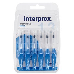 InterProx 4G Premium Mellemrumsbrster - Conical - 1.3 mm - BL