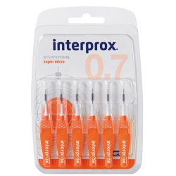 InterProx 4G Premium Mellemrumsbrster - Super Micro  - 0.7 mm - ORANGE